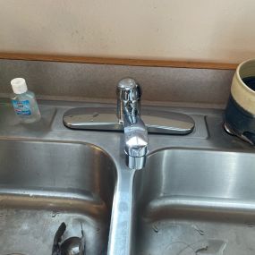 Faucet installation