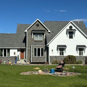 Faux cultured stone installation