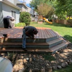 Ace Handyman Services Fox Valley Deck Stain