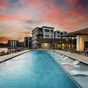 Resort pool in Westchase
