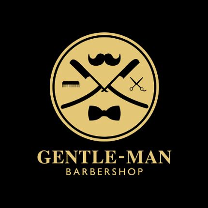 Logotipo de Gentle-Man Barbershop