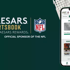 Rewards app at Caesars Sportsbook at The LINQ Hotel + Experience.