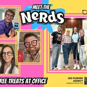 ???? ???????????????????? ???????????????????????????????????? ???????????????? ???????????? ????

Handing out ???????????????? Nerdy treats (& ????????????????????????) for everyone who walks in today.. ???? Getting ???????????????????????????? is the NEW NERD, ???????????????????????? the WORD! ????