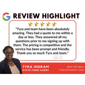 Tyra Ingram - State Farm Insurance Agent