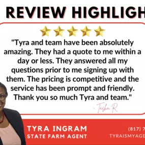 Tyra Ingram - State Farm Insurance Agent