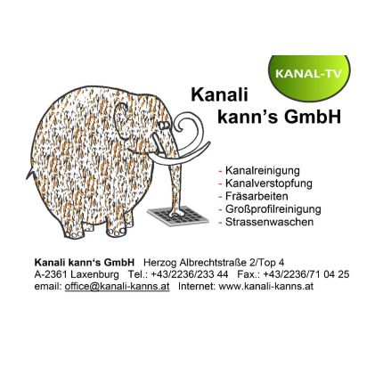 Logotyp från Kanali kann's GmbH