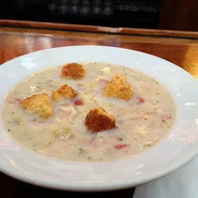 Chile Con Chata - one of our rotating scratchmade soups and one of our most popular!