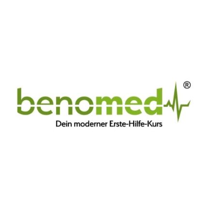 Logotyp från benomed - Dein moderner Erste-Hilfe-Kurs -Dein Weg zum Helden!
