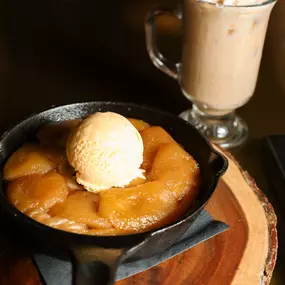 Apple Tatin and Cocktail