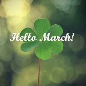 Happy March!