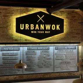Urban Wok has a diversified menu with fresh ingredients. Build your own meal and satisfy your appetite no matter how big or small.