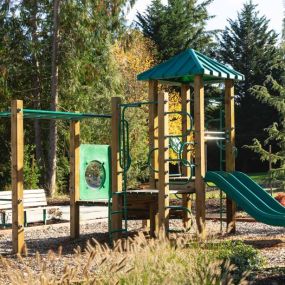 A family-friendly community offering a private park with a playground