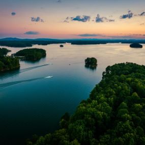 Embrace the great outdoors at nearby Lake Lanier