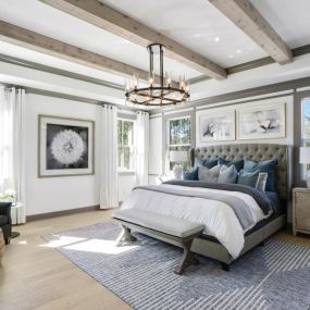 Expansive primary bedrooms