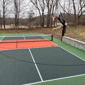 Pickleball Basketball court by Pavemaks