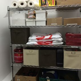 ORGANIZED, STREAMLINED SUPPLY CLOSET -- AFTER