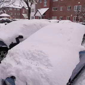 Can't park your car in your garage because there's too much clutter there? We can organize your garage so you can stop shoveling snow off your vehicle!