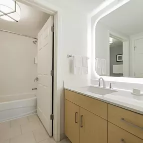 Guest room bath