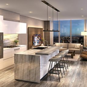 St. Regis Chicago 3 Bedroom Residence Kitchen and Dining Area