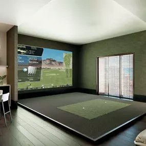 St. Regis Chicago Golf Simulator