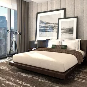 St. Regis Chicago Residences One Bedroom Bed