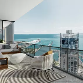 St. Regis Chicago Residences 4 Bedroom Balcony