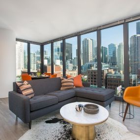 Gallery on Wells In-Unit Living Room