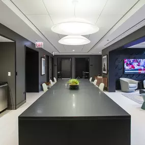 Gallery on Wells Meeting Area with Long Table