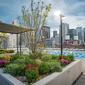 Gallery on Wells Outdoor Garden by Pool