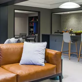 Gallery on Wells Leather Couch and Seating