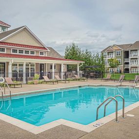 Seasonal Resort Style Pool with Sundeck