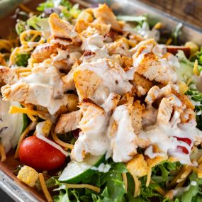 Salad with Smoked Chicken