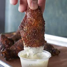 Lemon Pepper Smoked Wings