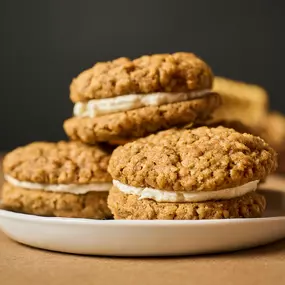 Homemade Oatmeal Creme Pies