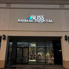 storefront facade bliss animal hospital
