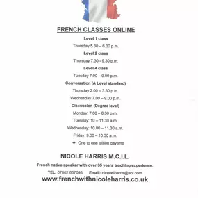 Bild von French with Nicole Harris