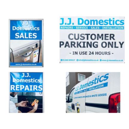 Logo van J J Domestics Ltd