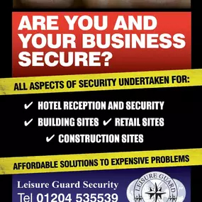 Bild von Leisure Guard Security (UK) Ltd