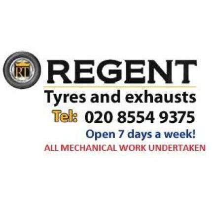 Logotipo de Regent Tyres & M O T Centre