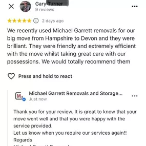 Bild von Michael Garrett Removals & Storage