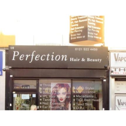 Logo da Perfection Hair & Beauty