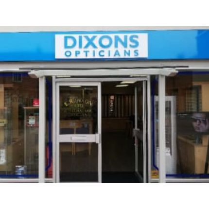 Logotyp från Dixons Opticians