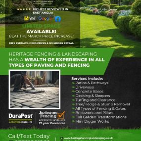 Bild von Heritage Fencing & Landscaping