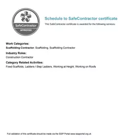 Bild von THF Scaffolding