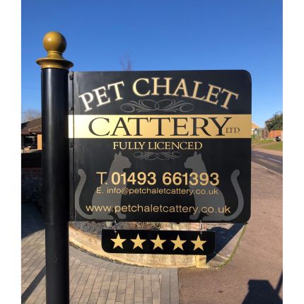 Logotipo de Pet Chalet Cattery