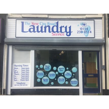 Logótipo de New City Road Laundry Service