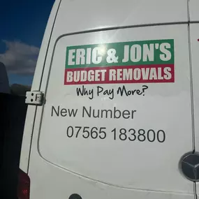 Bild von Eric & Jon's Budget Removals & Storage