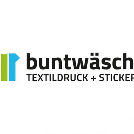 Logo de buntwäsche | Textildruck & Stickerei