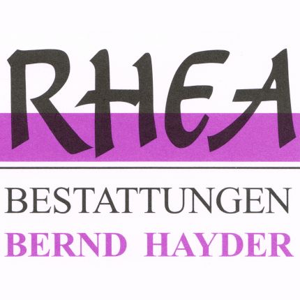 Logo fra RHEA Bestattungen Hayder