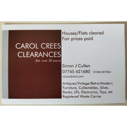 Logo de Carol Crees Clearances